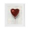 Stupell Industries Heart Shaped Balloon Framed Print Under Glass, design by Ethan Harper